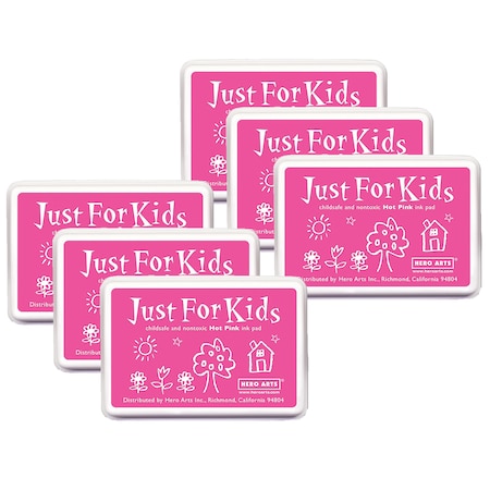 Hero Arts Just for Kids Ink Pad, Hot Pink, PK6 CS105